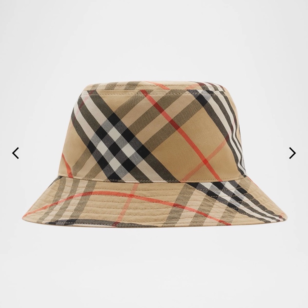 Burberry Plaid Bucket Hat - Picture 6 of 6